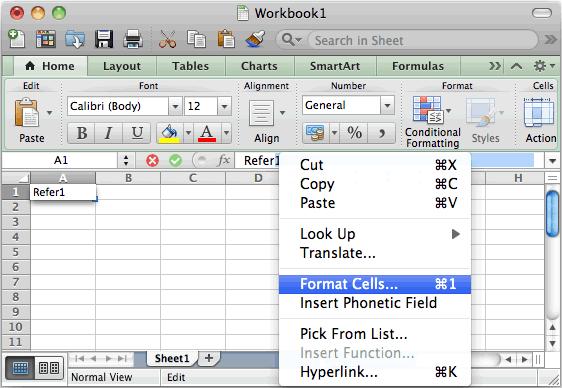 excel for mac subscript and superscript are not working